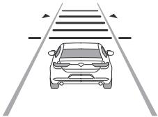 MAZDA CX-30 (2019) - Comment régler la distance entre les véhicules avec le contrôle d'espacement en fonctionnement - 3