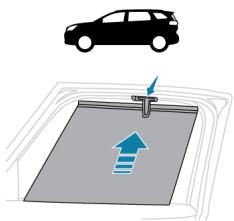 PEUGEOT 5008 (2024) - Stores de troisième rangée - 1