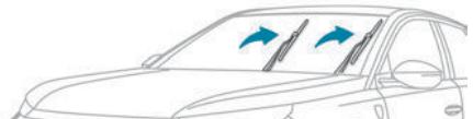 PEUGEOT 5008 (2024) - Position particulière des essuie-vitres avant - 3