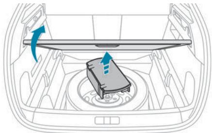 PEUGEOT 5008 (2024) - Accès à la roue de secours - 2