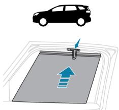 PEUGEOT 3008 (2024) - Stores de troisième rangée - 1