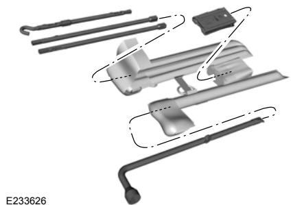 FORD F-150 (2018) - Rangement du cric et de la trousse à outils - 2