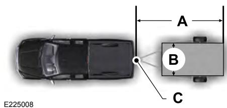 FORD F-150 (2018) - Configuration d'une remorque dans le système BLIS - 1