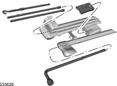FORD F-150 (2018) - Retrait du cric et de la trousse à outils - 6
