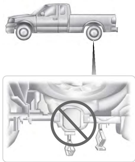 FORD F-150 (2018) - Points de levage arrêté - 1