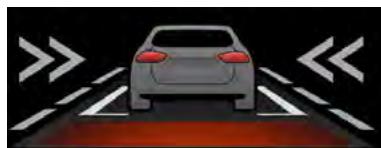 FORD F-150 (2018) - Indication de la distance et alerte - 3
