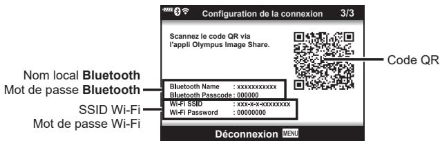 OLYMPUS EM10MARKIV - Appariement de l'appareil photo et du smartphone - 1