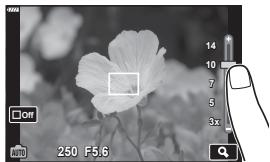 OLYMPUS EM10MARKIV - Touchez le sujet sur l'affichage. - 1
