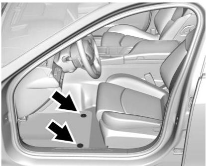 CADILLAC CT6 (2019) - Dépose et remplacement des tapis de sol - 1