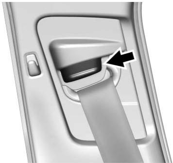 CADILLAC CT6 (2019) - Ceinture épaulière réglabè en hauteur - 1