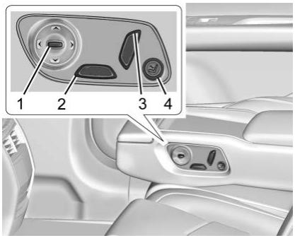 CADILLAC CT6 (2019) - Sièges de deuxième rangée - 1