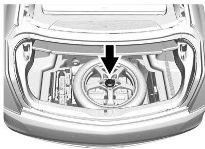 CADILLAC CT6 (2019) - Dépose du pau de secours et des outils - 3
