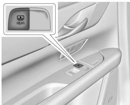 CADILLAC CT6 (2019) - Pare-soleil de glace arriere - 2