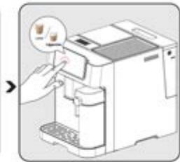 BEKO CEG7304X - Préparation du café avec du lait - 3