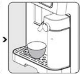 BEKO CEG7304X - Préparation du café avec du lait - 7