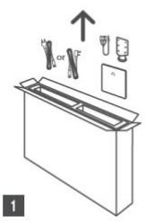 THOMSON 55UG5C14 - Modèles avec support central pivotant - 1