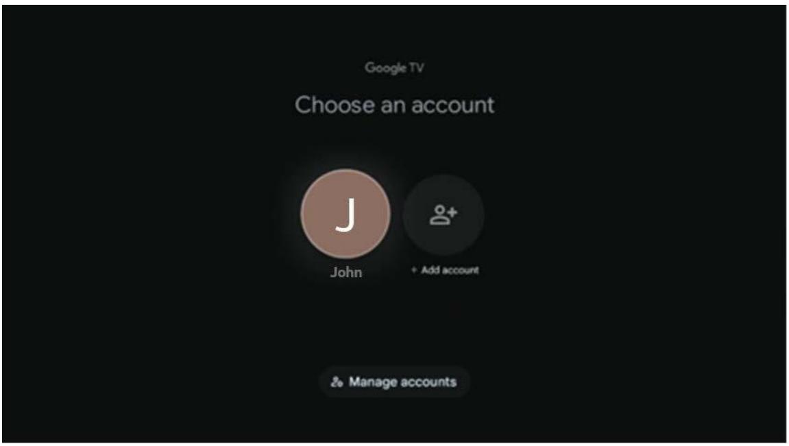 THOMSON 55UG5C14 - Compte Google - 1