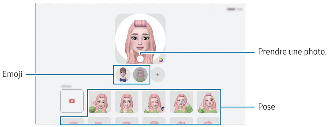 SAMSUNG SMX916B - Créer votre profil de contact avec un AR emoji - 1