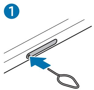 SAMSUNG SMX916B - Insérer la carte SIM ou USIM - 1
