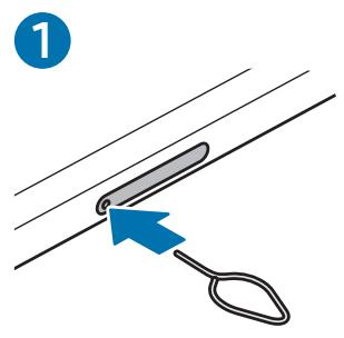 SAMSUNG SMX916B - Insérer une carte micro-SD - 1