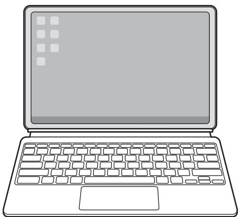 SAMSUNG SMX916B - Commander avec le pavé tactile et le clavier de l'étui clavier - 1