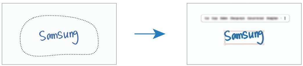 SAMSUNG SMX916B - Modifier des notes manuscrites - 1