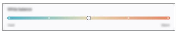 SAMSUNG SMX910 - Optimiser la balance des couleurs du plein écran - 1