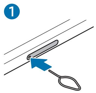 SAMSUNG SMX716B - Insérer la carte SIM ou USIM - 1