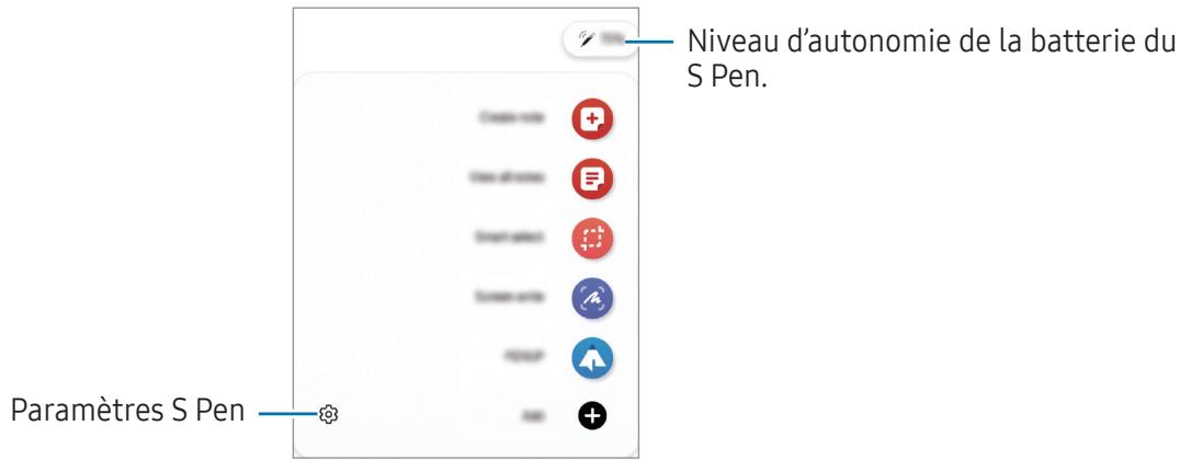 SAMSUNG SMX710 - (Démarrer directement les fonctions du S Pen et les applications) - 2