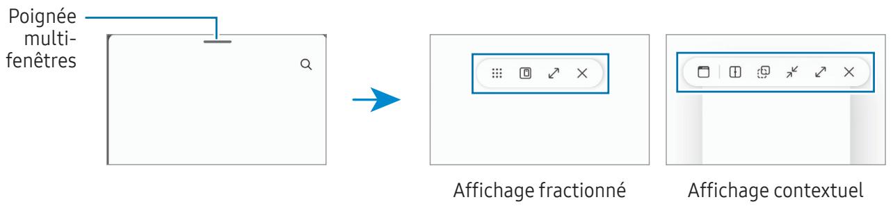 SAMSUNG SMX710 - Utiliser les menus Multi-fenêtres - 1