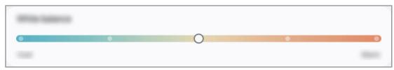SAMSUNG SMX710 - Optimiser la balance des couleurs du plein écran - 1