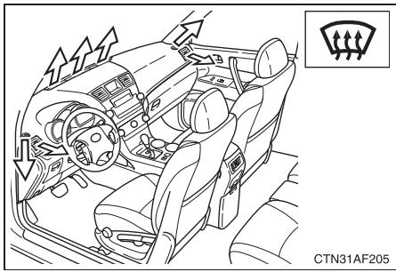 TOYOTA Highlander (2009) - Désembuage du pare-brise - 1