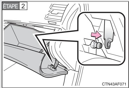 TOYOTA Highlander (2009) - Méthode de dépose - 1