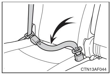 TOYOTA Highlander (2009) - Rallonge de ceinture de sécurité - 1