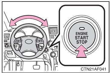 TOYOTA Highlander (2009) - Déblocage de l'antivol de direction - 1