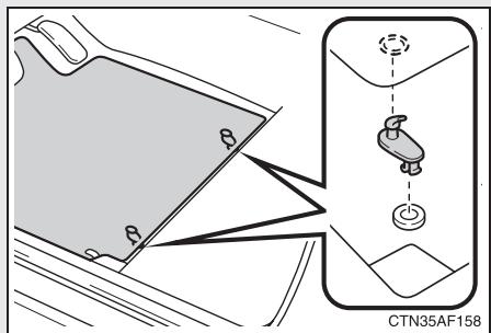 TOYOTA Highlander (2009) - Tapis de sol - 1