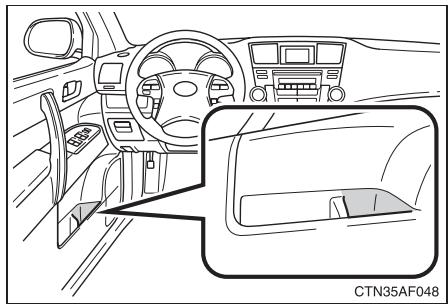 TOYOTA Highlander (2009) - Porte-bouteilles - 1