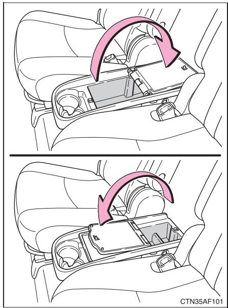 TOYOTA Highlander (2009) - Casiers auxiliaires - 4