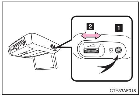 TOYOTA Highlander (2009) - Prises pour casque - 1