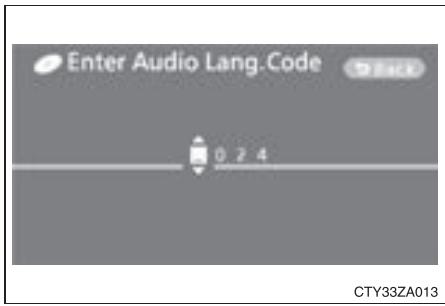 TOYOTA Highlander (2009) - Changer la langue des dialogues - 2