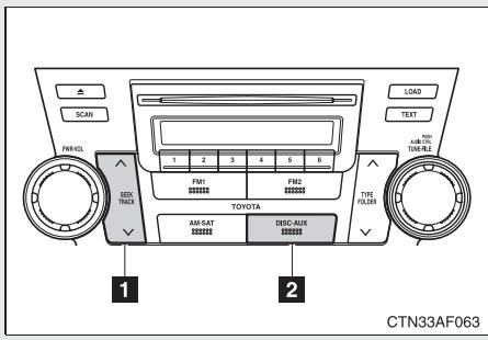 TOYOTA Highlander (2009) - ■ Affichage (page 1) - 3