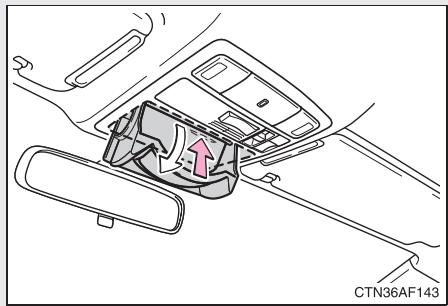 TOYOTA Highlander (2009) - Miroir de conversation - 1