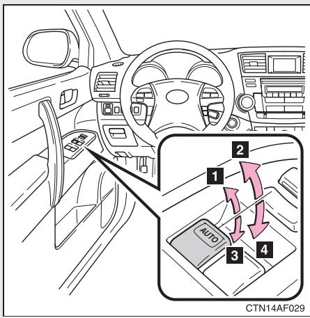 TOYOTA Highlander (2009) - Lève-vitres electriques - 1