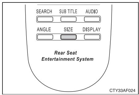 TOYOTA Highlander (2009) - Réglage du mode d'affichage - 1