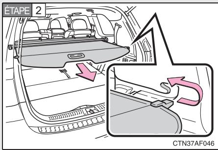 TOYOTA Highlander (2009) - - Cache-bagages (vehicules épispés d'un cache-bagages) - 2