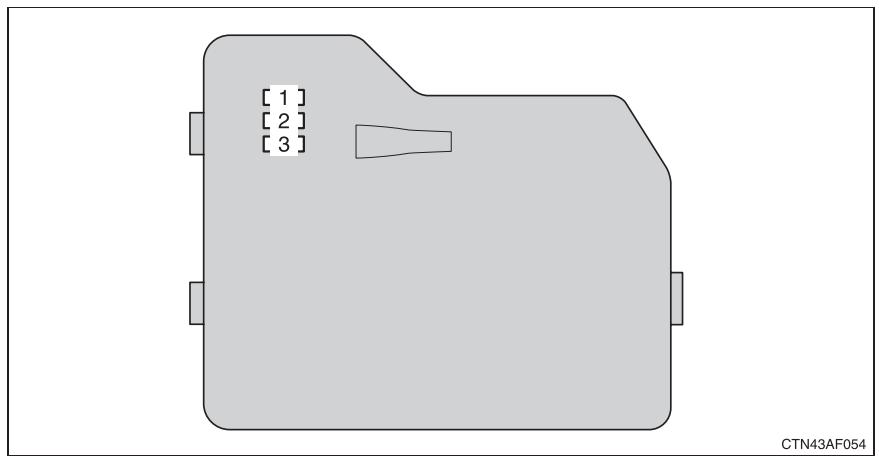 TOYOTA Highlander (2009) - Compartment moteur - 1
