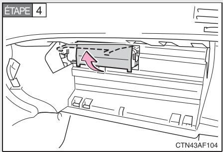 TOYOTA Highlander (2009) - Méthode de dépose - 3