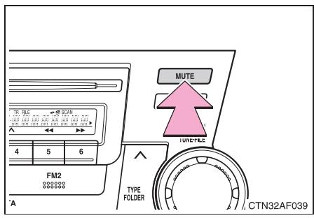 TOYOTA Highlander (2009) - Mode silencieux (type A uniquement) - 1