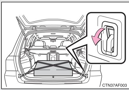 TOYOTA Highlander (2009) - Équipements de coffre - 1