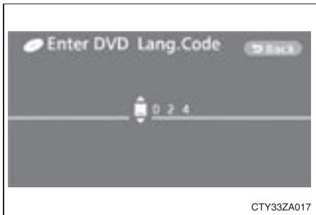 TOYOTA Highlander (2009) - Changement de la langue du DVD - 3